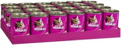 Whiskas Canned Wet Food Mixed Pack 24 x 400 grams