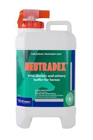 Virbac Neutradex for Horses  -  1 litre , 5 litres , 10 litres