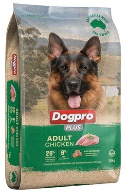 Dogpro Plus Chicken and Vegetables 20 kg