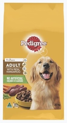 Pedigree Meaty Bites with Real Chicken & Kangaroo 20kg