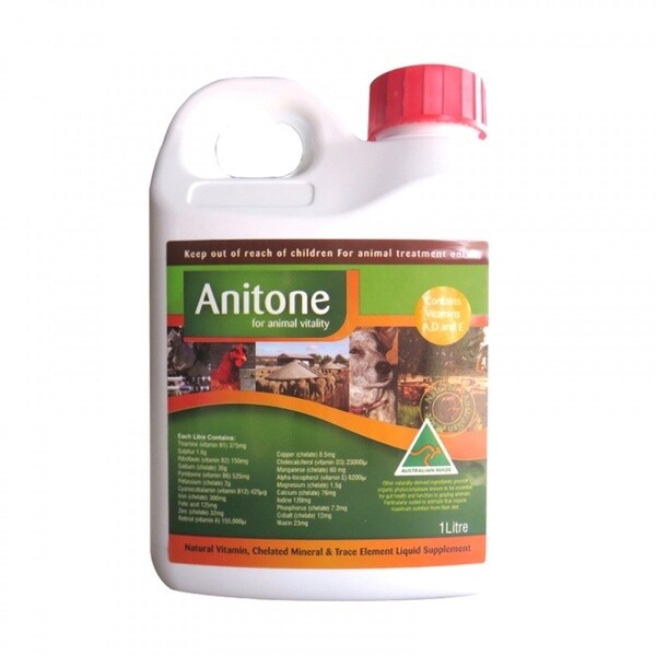 Anitone Animal Supplements  - 250 ml , 500 ml ,  1 litre , 5 litres , 10 litres or 20 litres