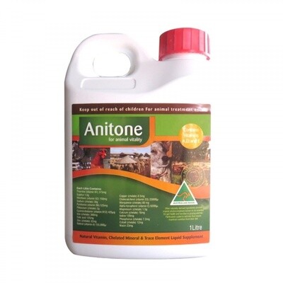 Anitone Animal Supplements - 250 ml , 500 ml , 1 litre , 5 litres , 10 litres or 20 litres