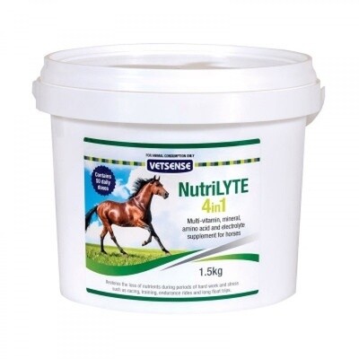 Vetsense Nutrilyte 4 in 1 - 1.5 kg or 4 kg