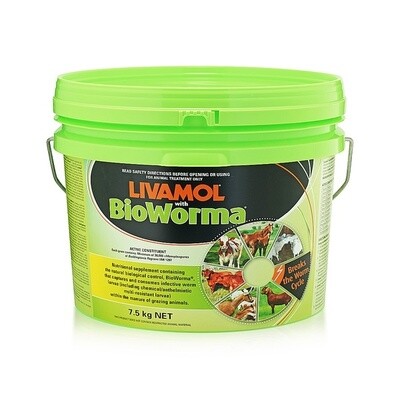 International Animal Health Livamol with BioWorma - 7.5 kg or 15 kg
