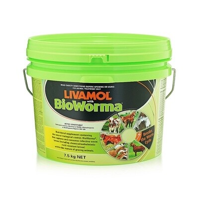 International Animal Health Livamol with BioWorma  -  7.5 kg or 15 kg