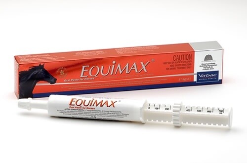 Virbac Equimax  - 37.8 grams  or Stable Pail 60 Tubes