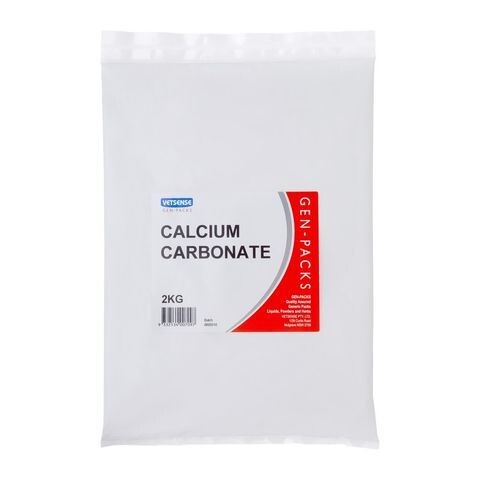 Vetsense Gen Packs Calcium Carbonate  -  1 kg  or 5 kg