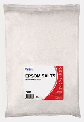 Vetsense Gen Packs Epsom Salts  -  5 kg