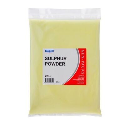 Vetsense Gen Packs Sulphur Powder  -  2 kg