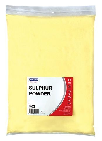 Vetsense Gen Packs Sulphur Powder  -  5 kg