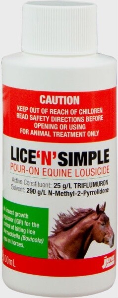 Jurox Lice ‘N’ Simple  100 ml