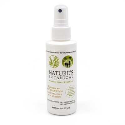 Natures Botanical Natural Insect Repellent Spray - 125 ml & 500 ml