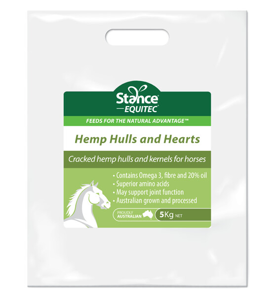 Stance Equitec Essentials Hemp Hulls and Hearts  4 kg  & 12 kg