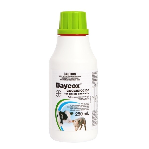 Baycox Piglet & Cattle   250 ml & 1 litre