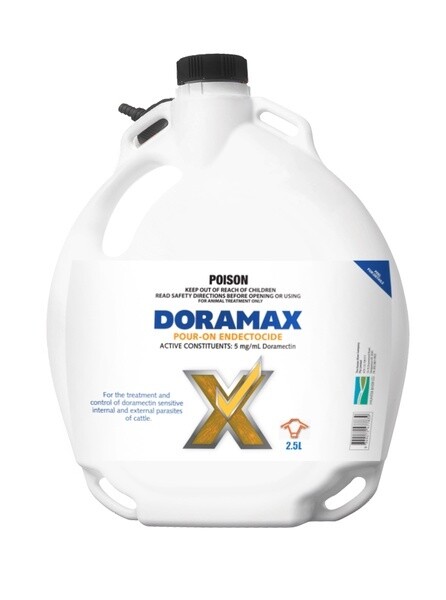 Doramax Pour-On - 1 litres , 2.5 litres & 15 litres