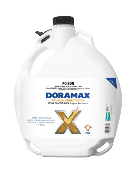 Doramax Pour-On  -  1 litres , 2.5 litres & 15 litres