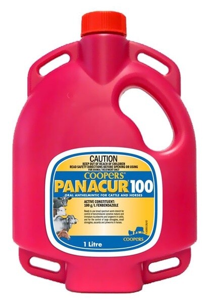 Coopers Panacur 100  -  1 litre or 5 litres