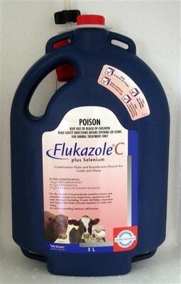 Virbac Flukazole C + Selenium  -  15 litre
