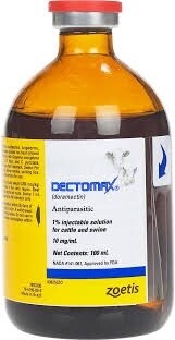 Zoetis Dectomax Injection for Cattle  - 500 ml or 2.5 litres
