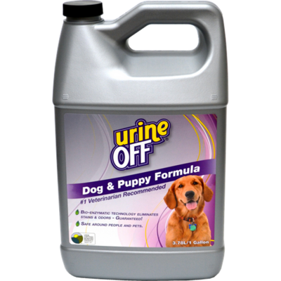 Urine Off Dog & Puppy Formula Odour & Stain Remover  -  3.78 litres