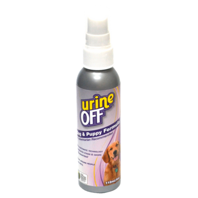 Urine Off Dog & Puppy Formula Odour & Stain Remover - 118 ml , 500 ml , 946 ml & 3.78 litres