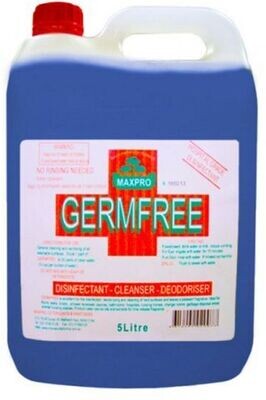 Maxpro Germ Free Discinfectant Bubble Gum - 5 litres or 20 litres