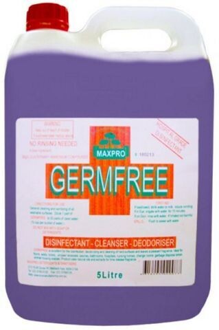 Maxpro Germ Free Discinfectant Fresh N Kleen  - 5 litres