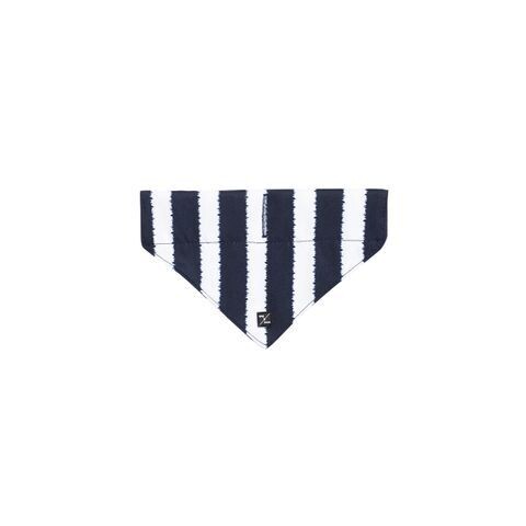 Mog & Bone Dog Bandana -Navy Hampton Strip - Small , Medium or Large