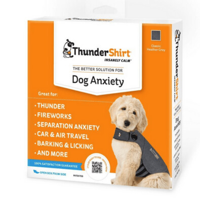 ThunderShirt for Dogs Solid Grey - 5 sizes
