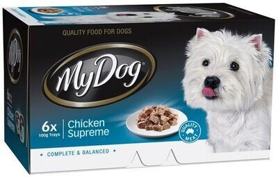 My Dog Chef Select Chicken Supreme Wet Dog Food 6 x 100 grams