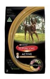 Supercoat Dry Dog Food Active Adult Beef  -  18 kg