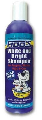 Fido’s White & Bright Shampoo - 250 ml , 1 litre or 5 litre