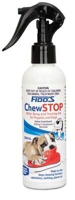 Fido's ChewSTOP Bitter Spray - 200 ml or 500 ml