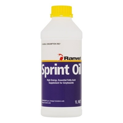 Ranvet Sprint Oil - 1 litre or 5 litres
