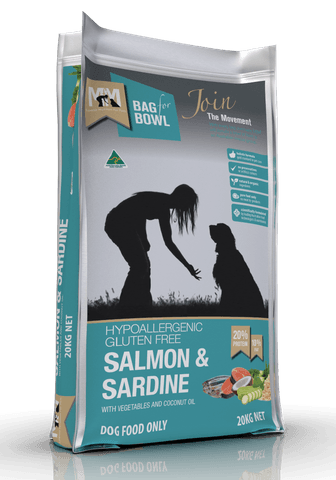 Meals for Mutt Adult Dog Salmon , Sardine Gluten Free  -  20 kg