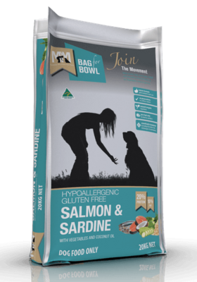 Meals for Mutt Adult Dog Salmon , Sardine Gluten Free  -  20 kg