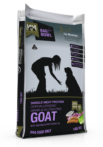 Meals For Mutts Goat Single Meat Protein Grain Free Adult Dry Dog Food -  14 kg