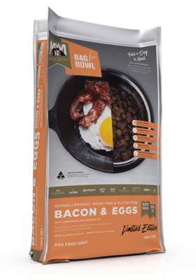Meals For Mutts Bacon & Eggs Grain Free Adult Dog Food  -  14 kg