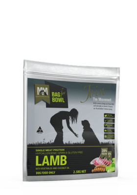 Meals For Mutts Lamb  Gluten Grain Free Adult Dry Dog Food  -  2.5 kg or 14 kg