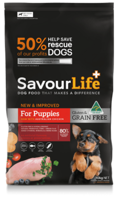 SavourLife Gluten & Grain Free Puppy Chicken - 2.5 kg & 10 kg