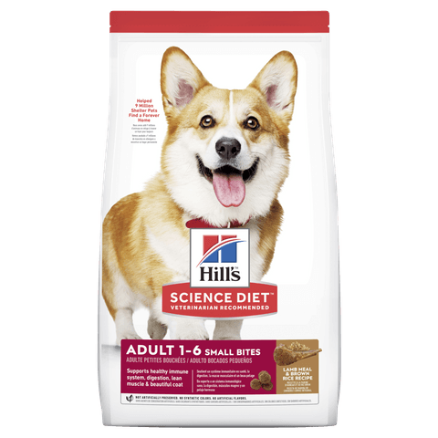 Hill's Science Diet Adult Lamb Meal & Brown Rice  -  7.03 kg or 14.97 kg