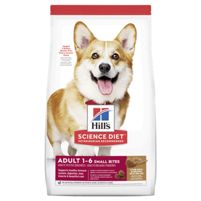 Hill's Science Diet Adult Lamb Meal & Brown Rice  -  7.03 kg or 14.97 kg