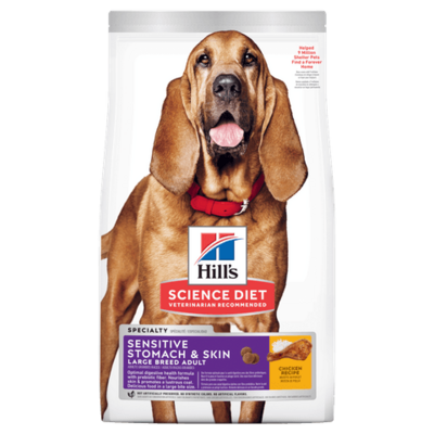 Hill's Science Diet Adult Large Breed Sensitive Stomach & Skin  -  13.6 kg