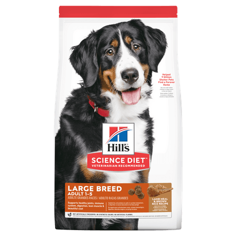 Hill's Science Diet Adult Large Breed Lamb Meal & Brown Rice  -  14.97 kg