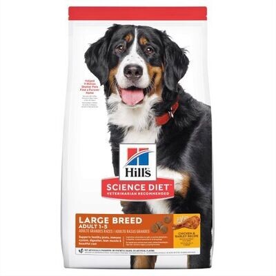 Hill's Science Diet Adult Large Breed Chicken & Barley Dog Food  -  12 kg