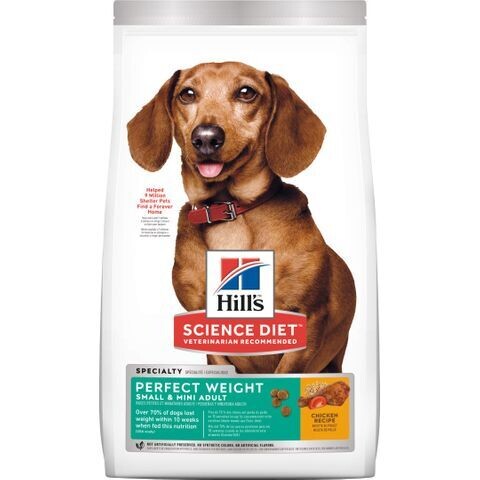 Hill's Science Diet Adult Perfect Weight Small Toy -  1.8 kg or 6.08 kg