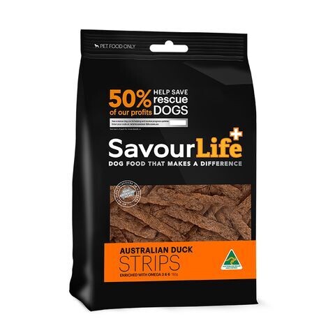 Savour Life Australian Duck Strips  -  150 grams