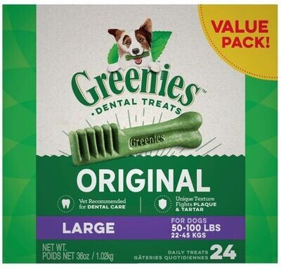 Greenies Large - 340 grams , 510 grams or 1 kg