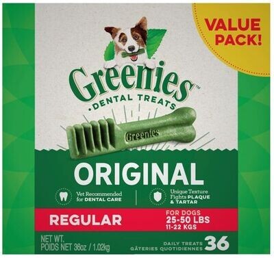 Greenies Regular - 340 grams , 510 grams or 1 kg