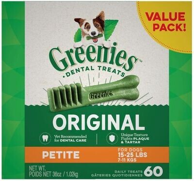 Greenies Petite - 340 grams , 510 grams or 1 kg